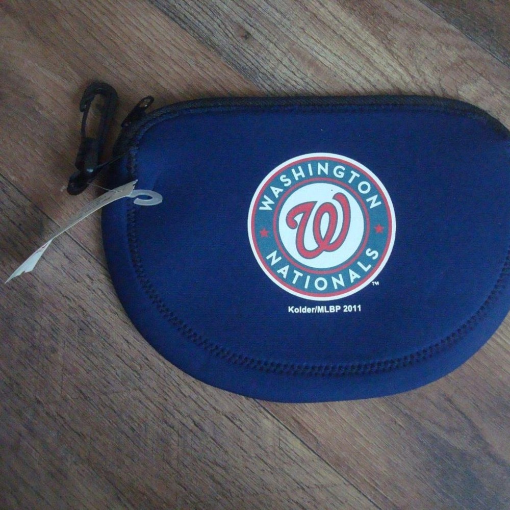 WASHINGTON NATIONALS 7X9 FANNYPACK BAG PURSE VINTAGE ZIPPER L4